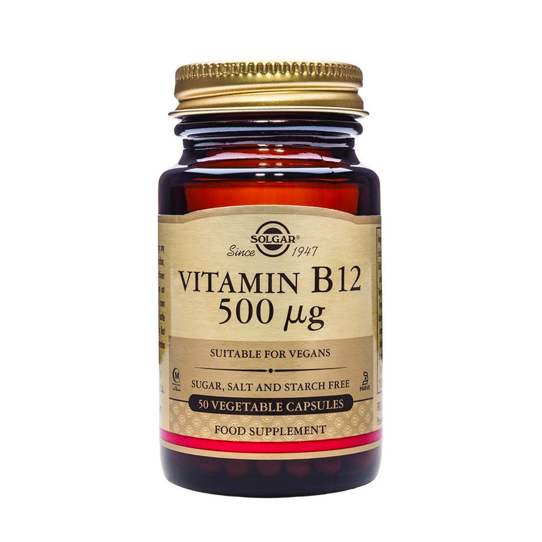 Solgar Vitamin B12 500ug 50 Capsules
