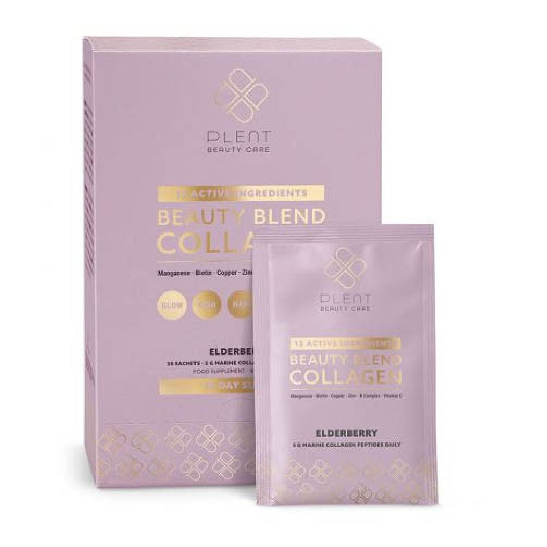 Plent Beauty Blend Collagen Elderberry 30 Sachets