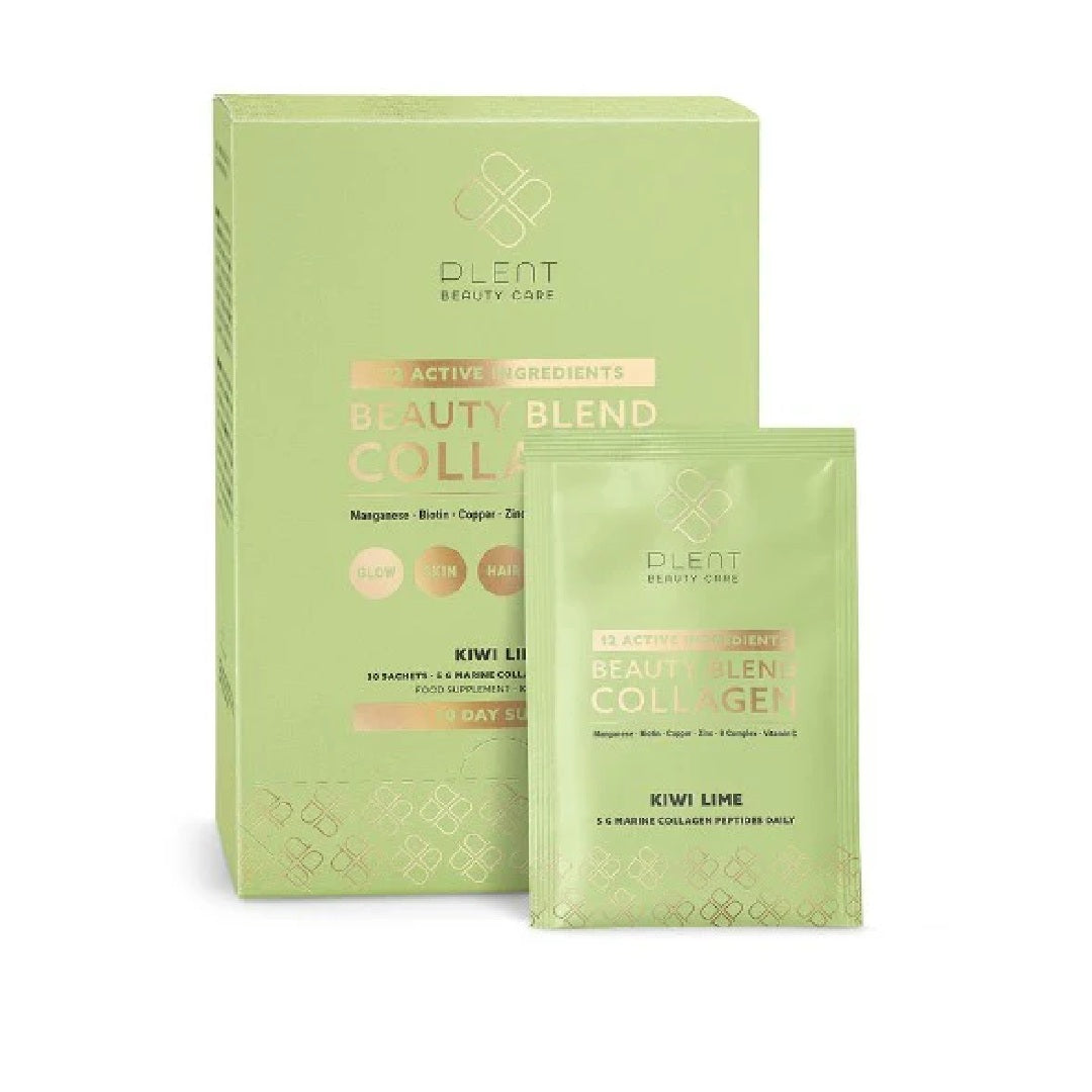 Plent Beauty Blend Collagen Kiwi Lime 30 Sachets