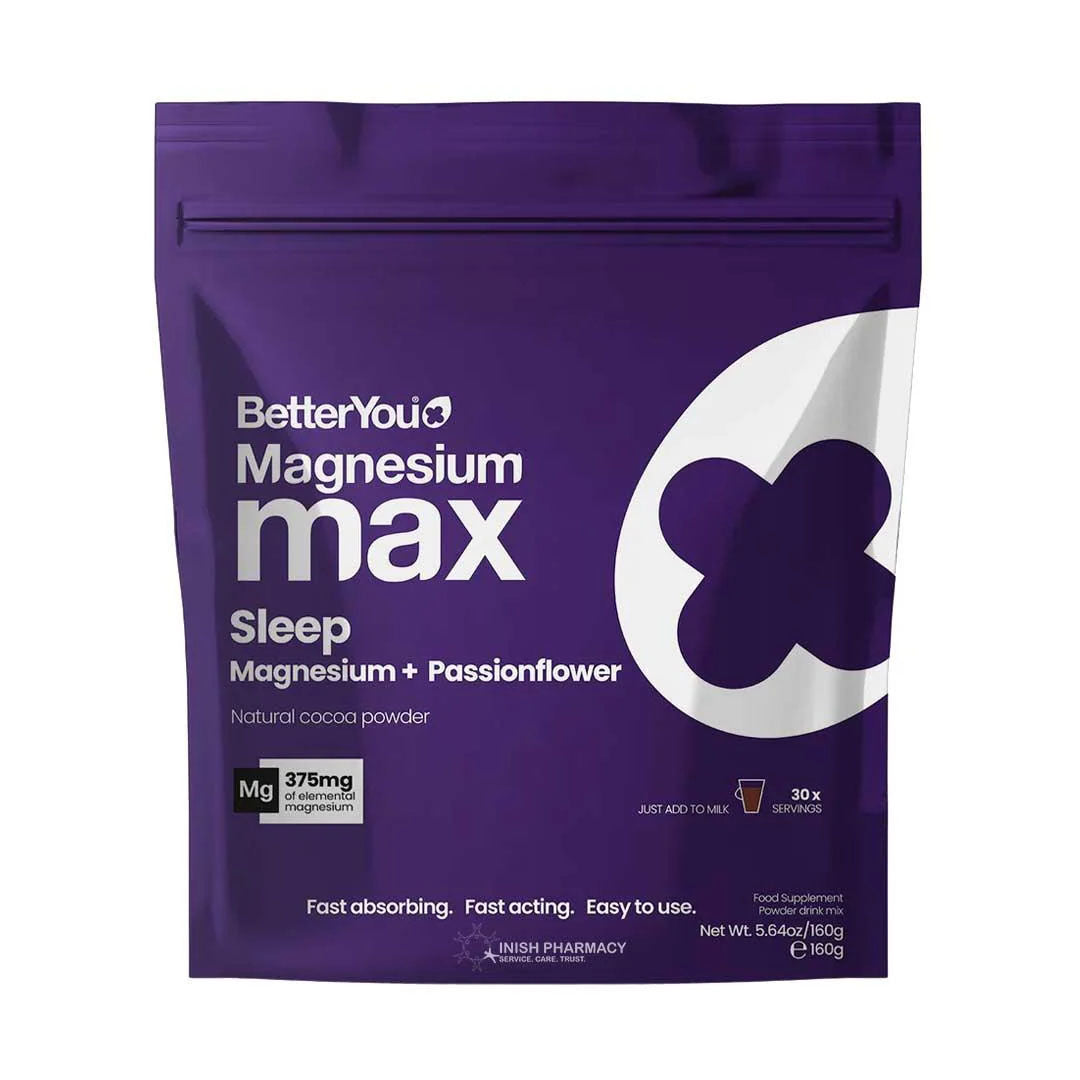 BetterYou Sleep Magnesium Max Cocoa 160g | Half Price