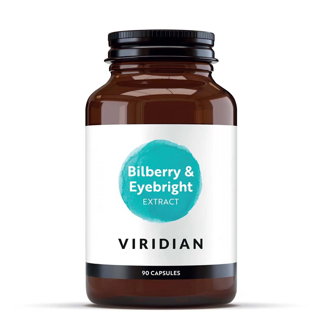 Viridian Bilberry & Eyebright 90 Capsules