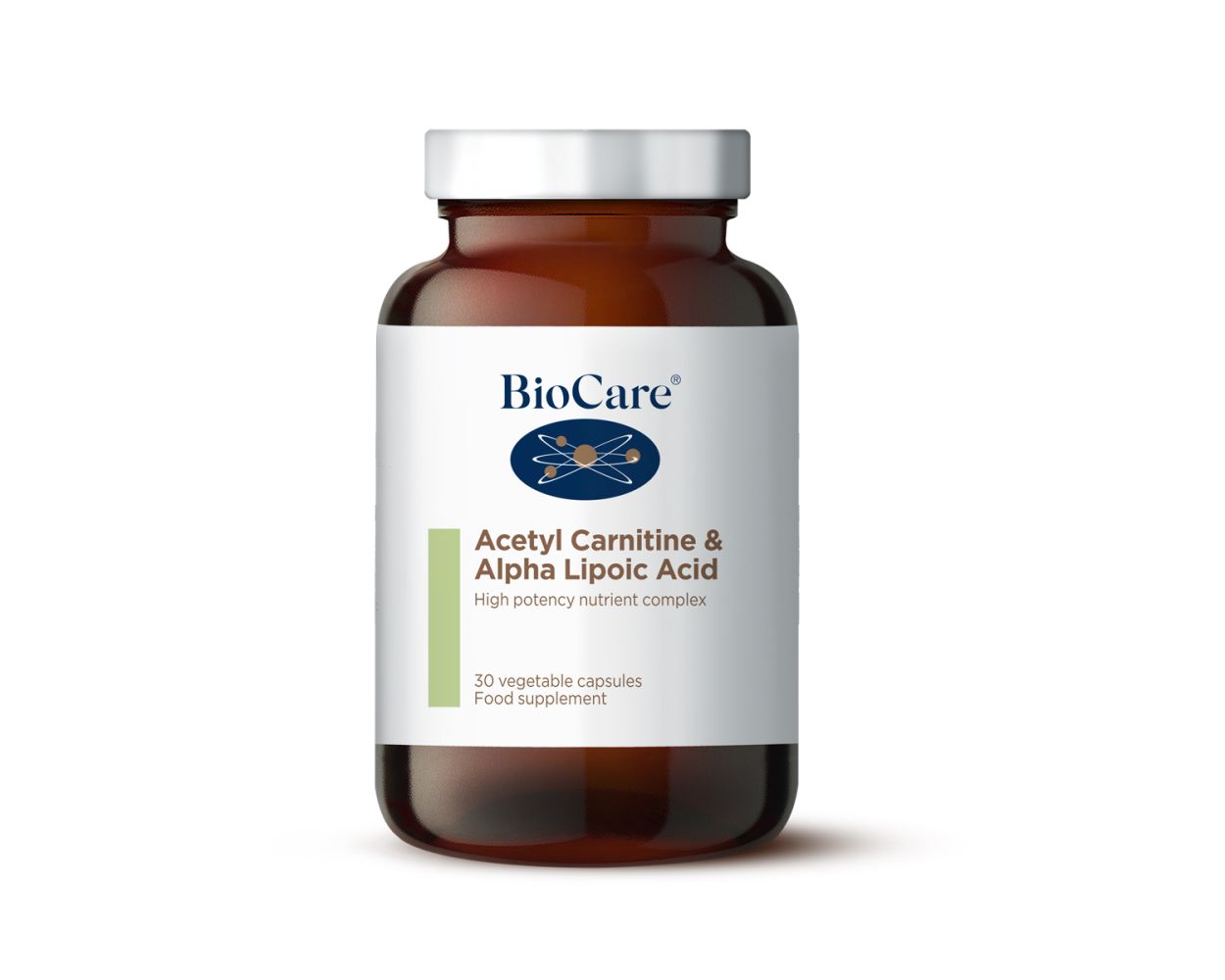 Biocare Acetyl Carnitine & Alpha Lipoic Acid 30 Capsules