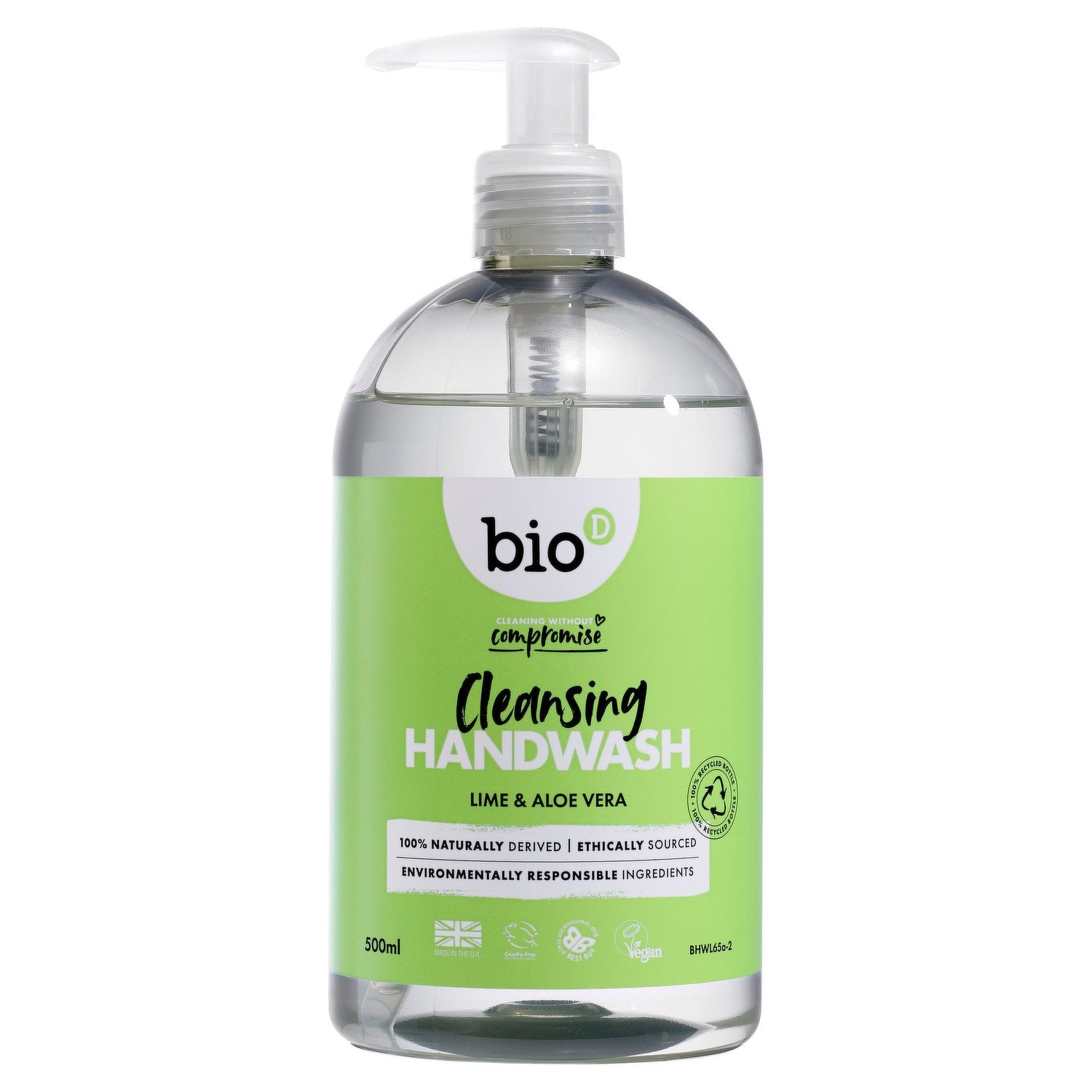 Bio D Lime & Aloe Vera Cleansing Handwash 500Ml