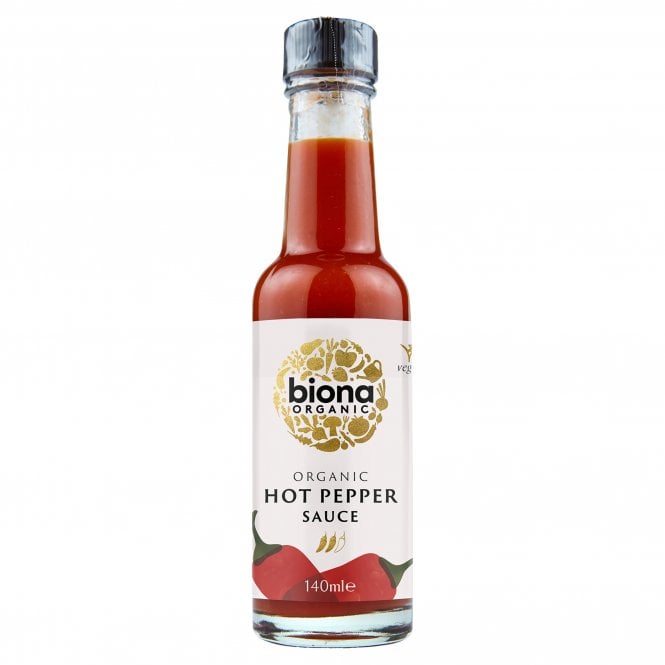 Biona Organic Hot Pepper Sauce 140ml
