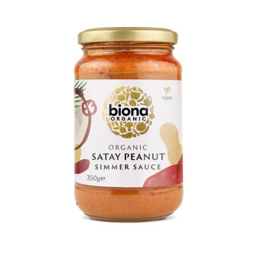 Biona Satay Peanut Simmer Sauce 350g