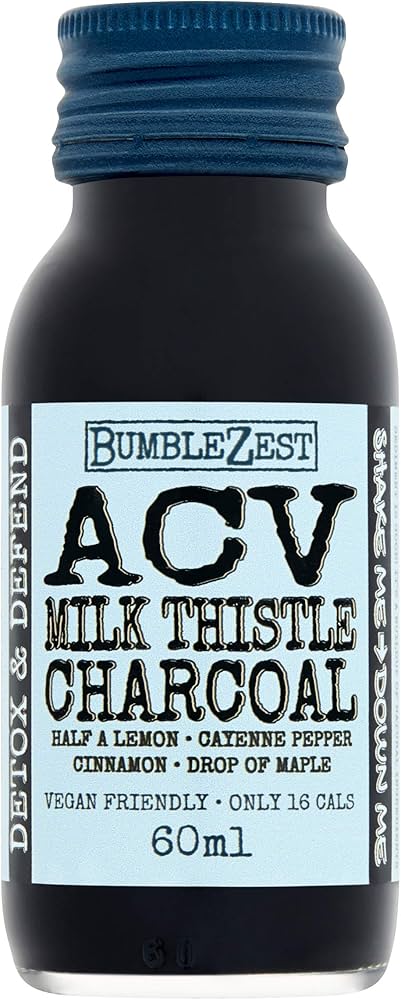 Bumblezest Charcoal & Milk Thistle Drink 60ml