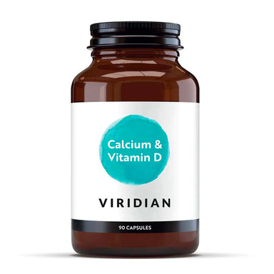 Viridian Calcium & Vitamin D3 90 Capsules