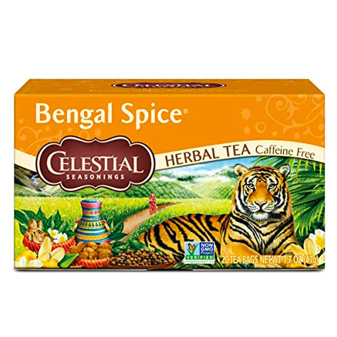 Celestial Seasonings Bengal Spice Tea 20 Bags