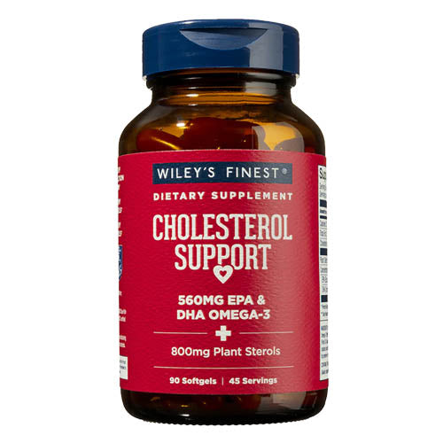 Wiley's Finest Cholesterol Support 90 Capsules