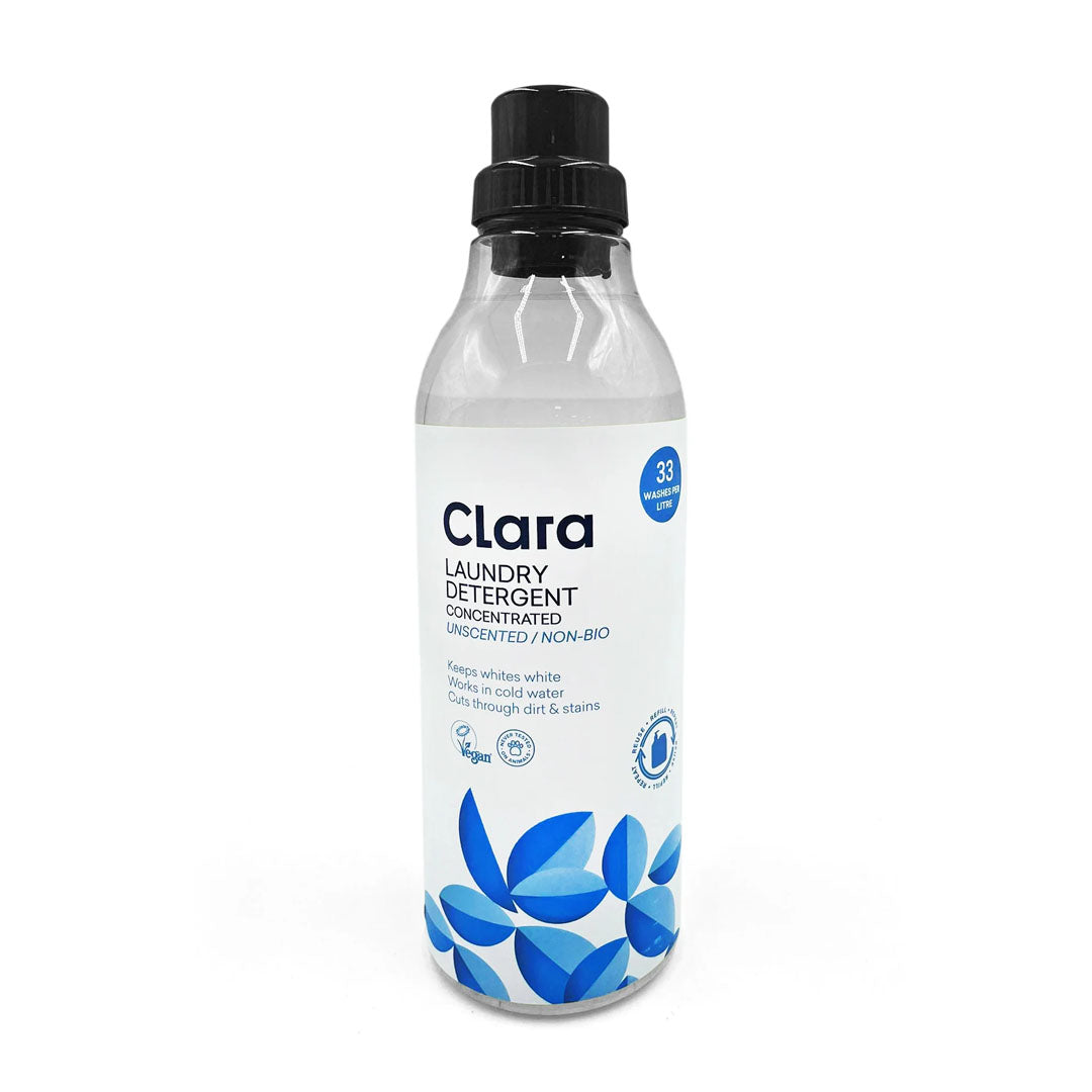 Clara Unscented Laundry Detergent 1 Litre