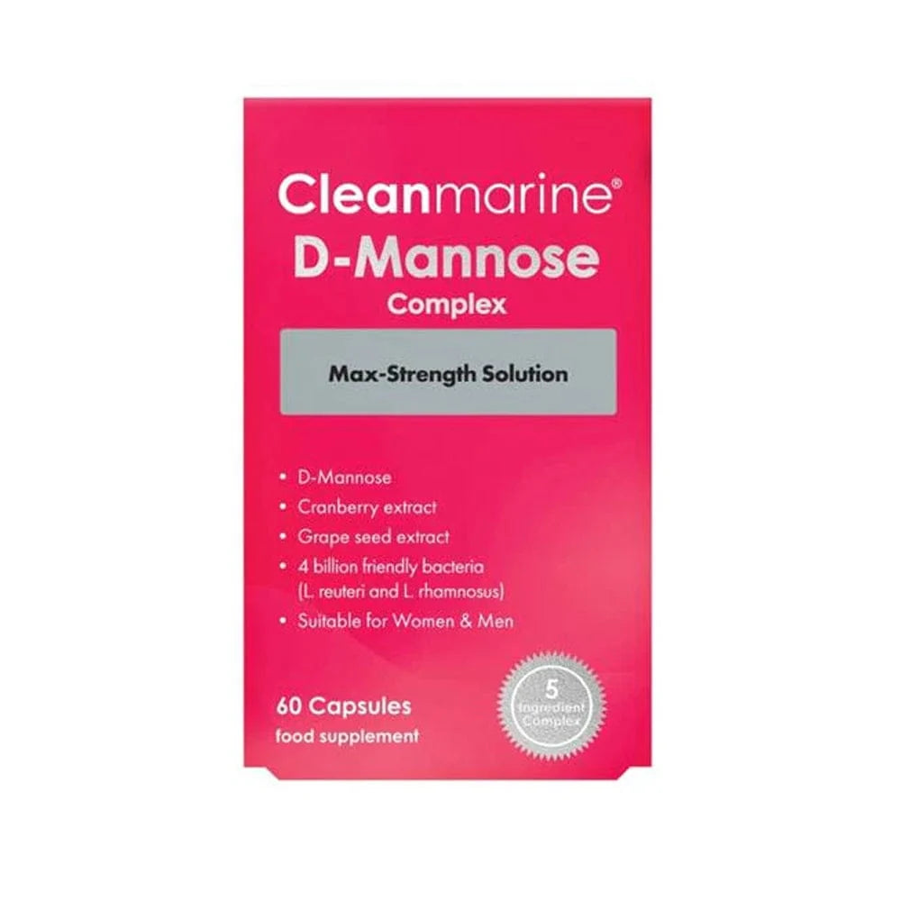 Cleanmarine D-Mannose Complex 60 Capsules