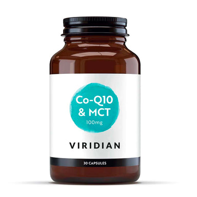 Viridian CoQ10 with MCT 100mg 30 Capsules