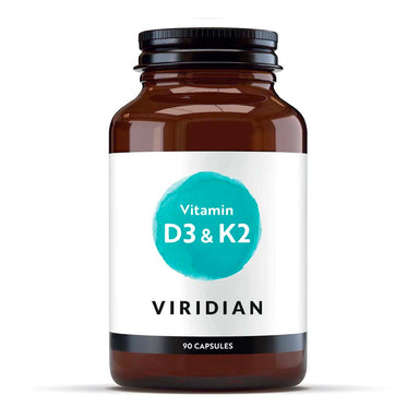 Viridian Vitamin D3 & K2 90 Capsules