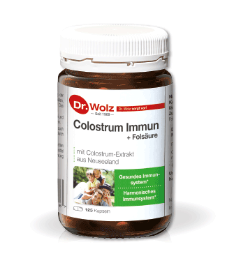 Dr. Wolz Colostrum Immun + Folsäure 125 Capsules
