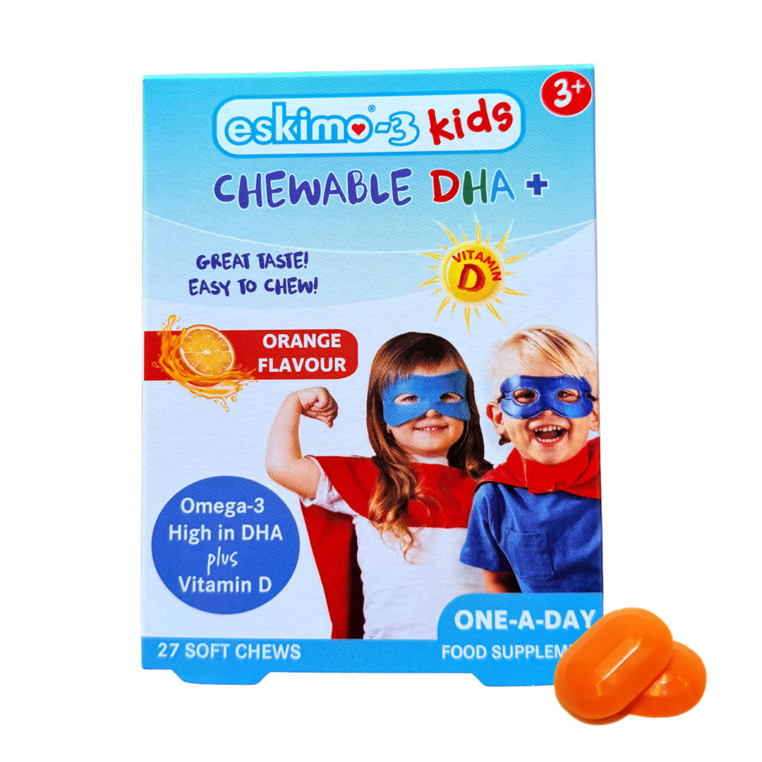 Eskimo Kids Chewable DHA 27 Tablets