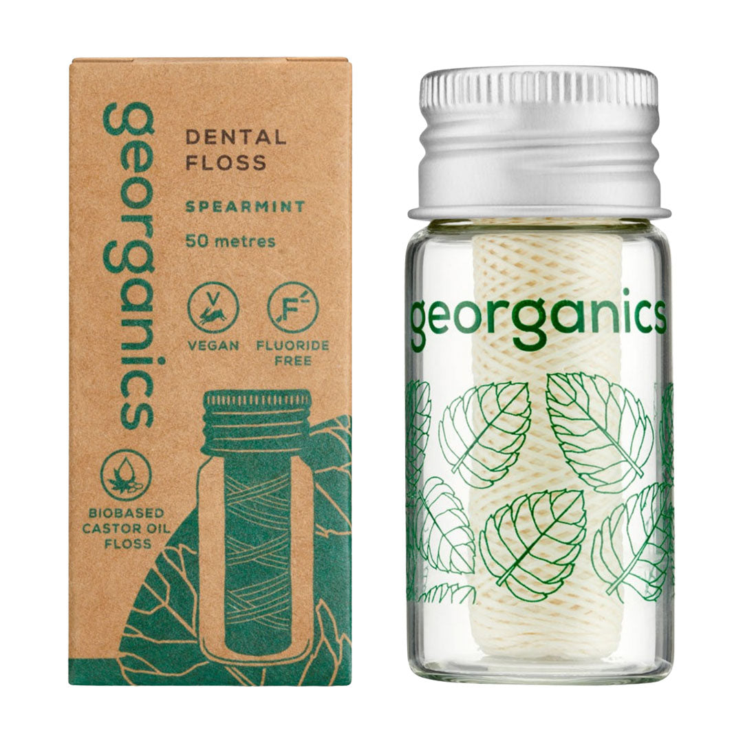Georganics Bionylon Floss Spearmint 50m