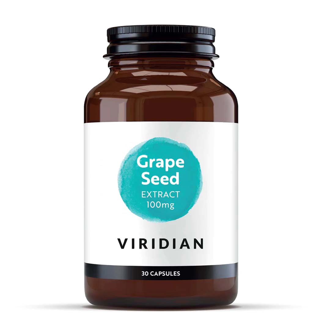 Viridian Grape Seed Extract 100mg 30 Capsules