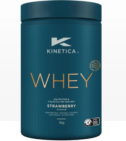 Kinetica Strawberry Whey Protein 1kg