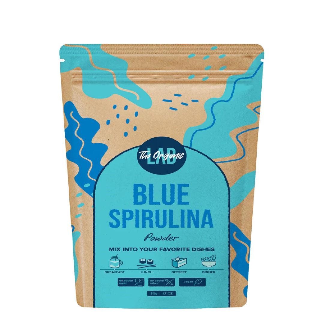 The Organic Lab Blue Spirulina Powder 50g