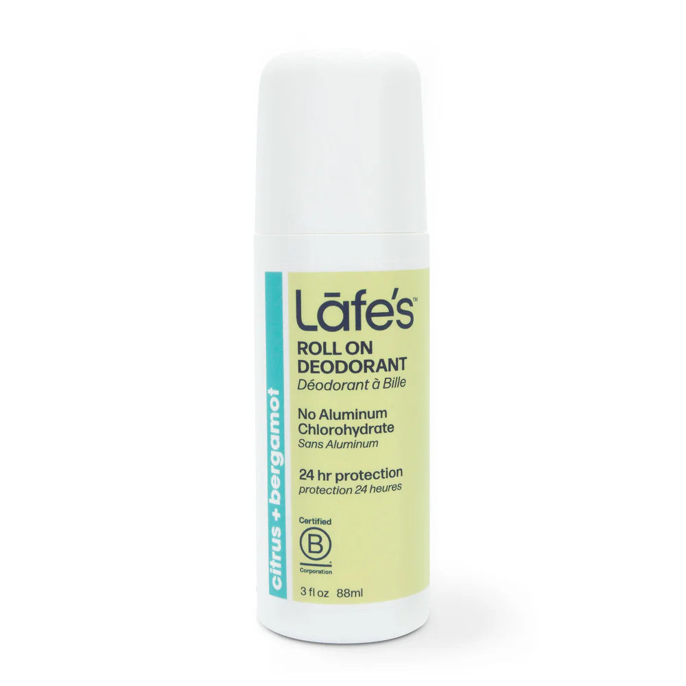 Lafes Citrus & Bergamot Roll On Deodorant 88ml