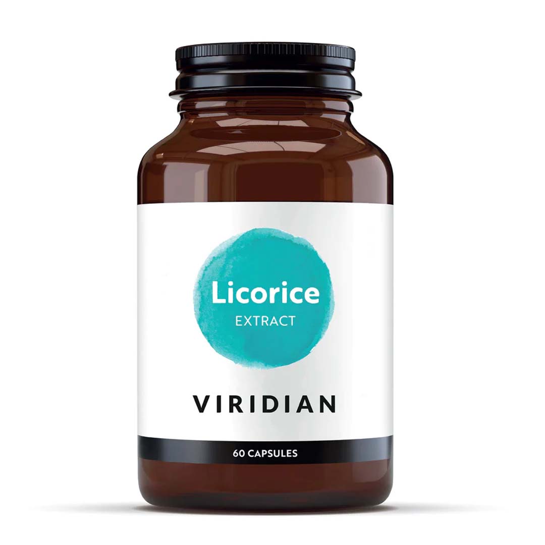 Viridian Licorice Extract 60 Capsules