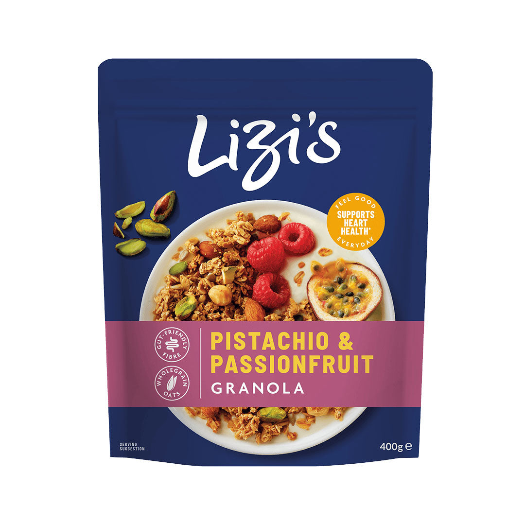 Lizi's Passion Fruit & Pistachio Granola 400g
