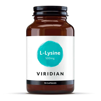 Viridian L-Lysine 500mg 90 Capsules