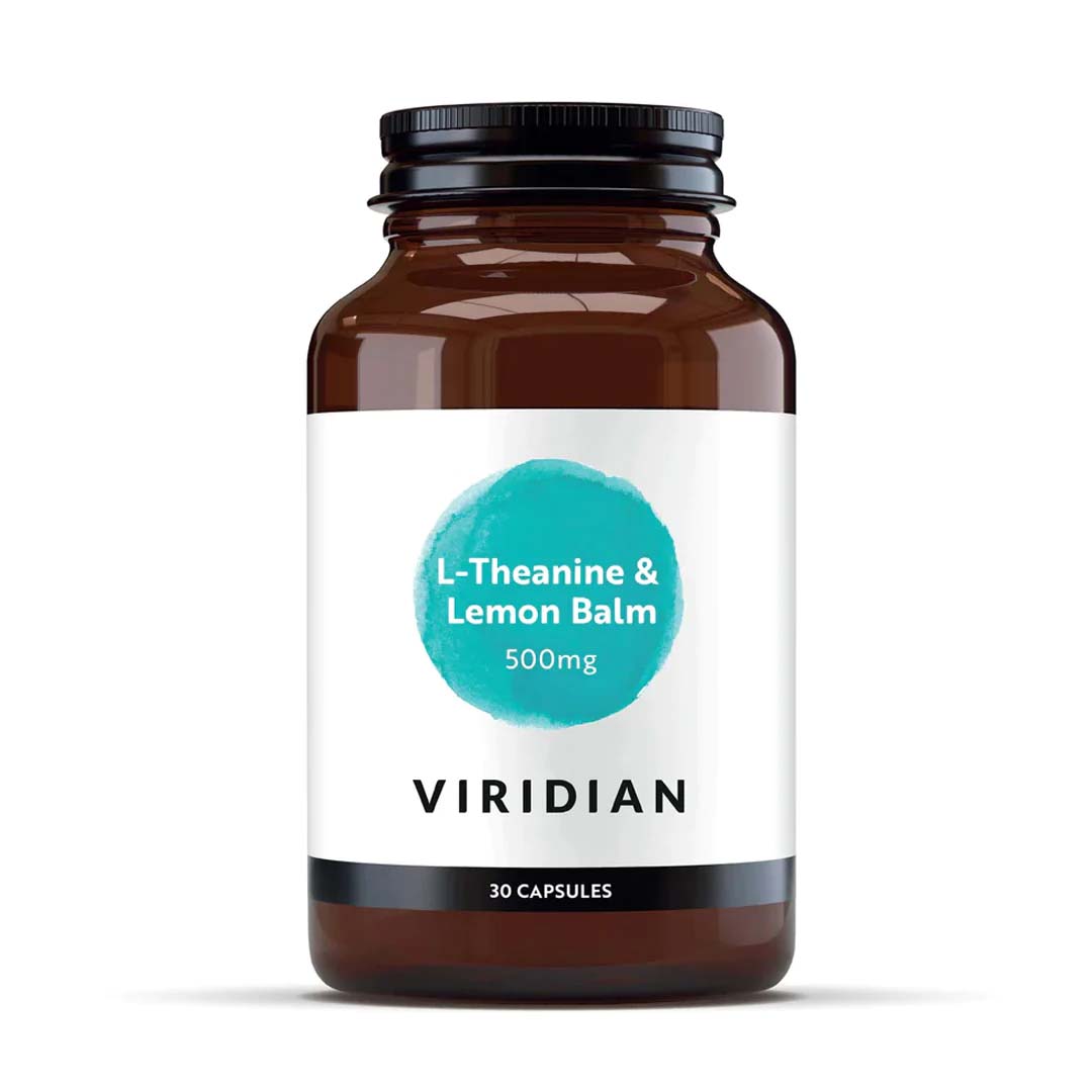 Viridian L-Theanine & Lemon Balm 30 Capsules