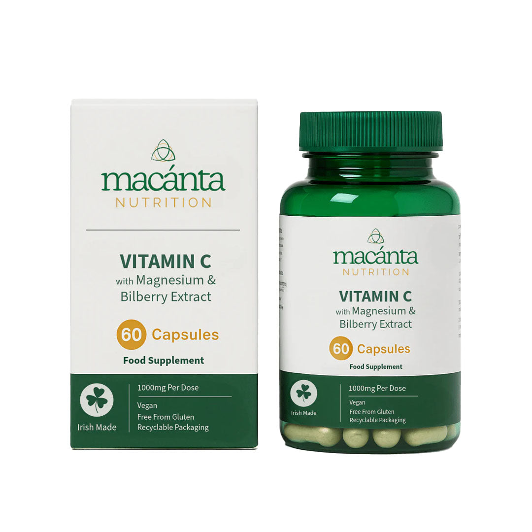 Macanta Vitamin C with Bilberry 60 Capsules