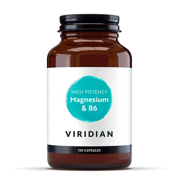 Viridian Magnesium & Vitamin B6 120 Capsules