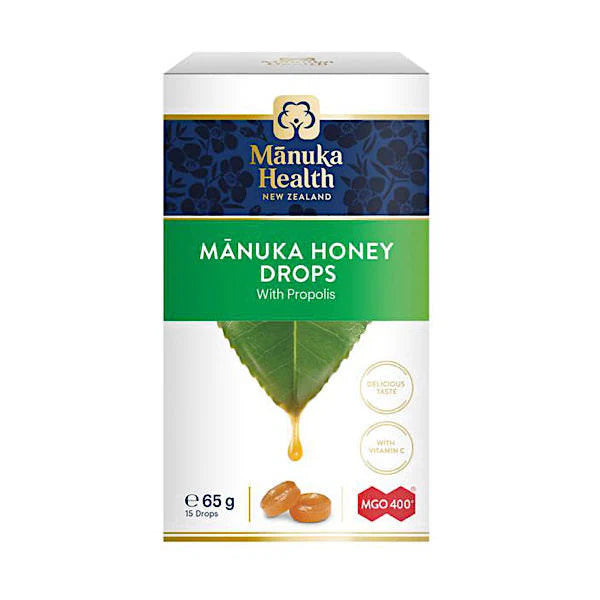 Manuka Health Manuka Honey Drops With Propolis 15 drops