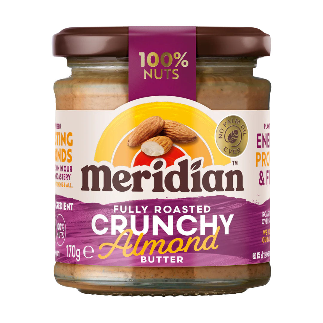 Meridian Crunchy Almond Butter 170g