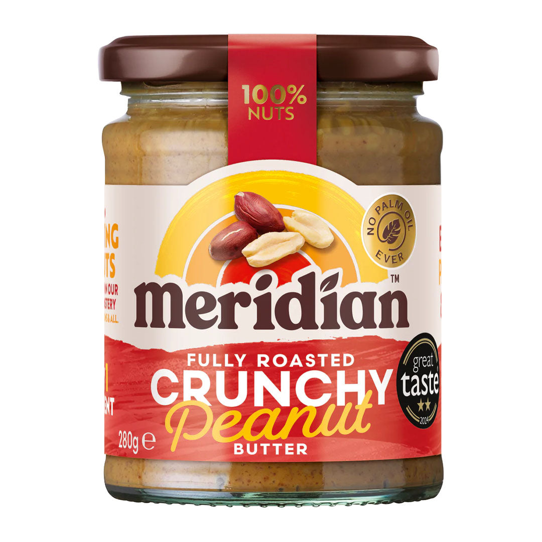 Meridian Crunchy Peanut Butter 280g