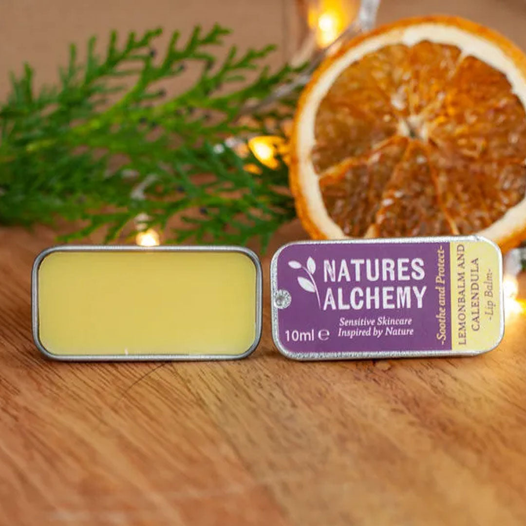 Nature's Alchemy Lip Balm - Lemonbalm & Calendula 10ml