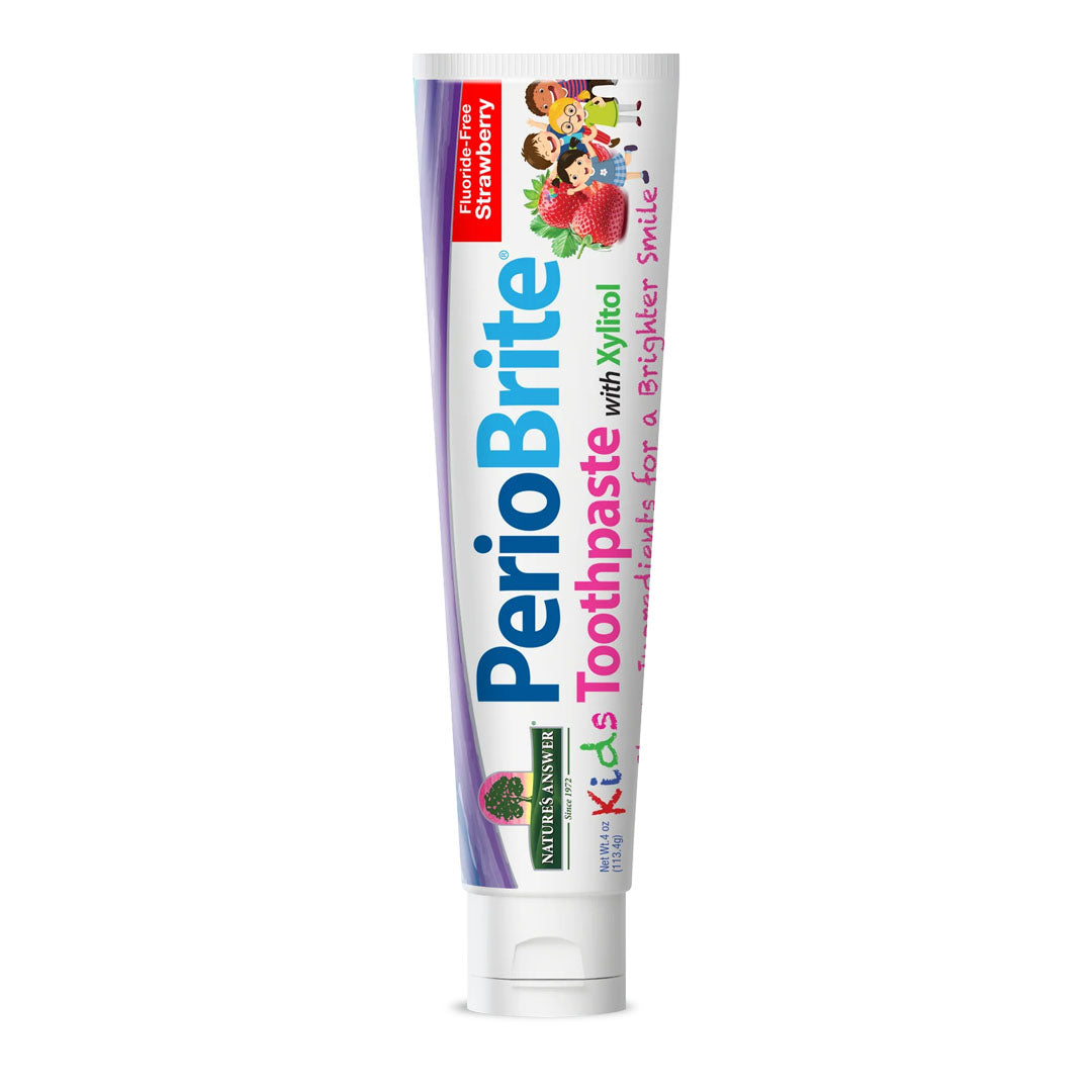 Nature's Answer PerioBrite Kids Strawberry Toothpaste 113g