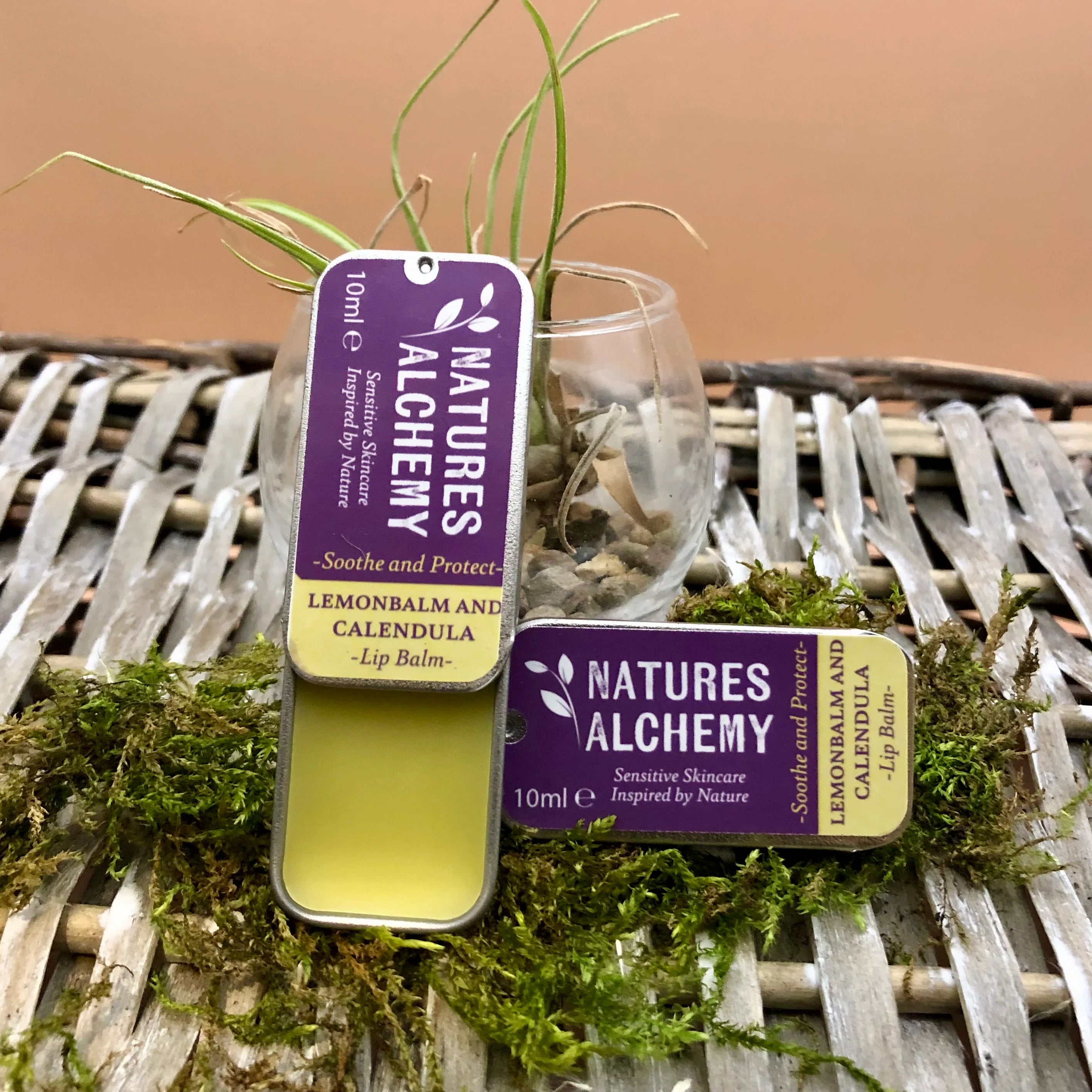 Nature's Alchemy Lip Balm - Lemonbalm & Calendula 10ml