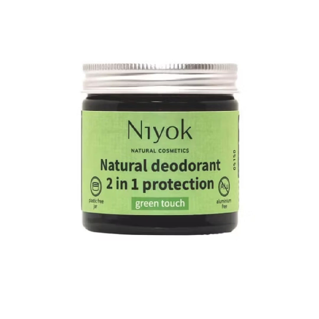 Niyok Anti-Perspirant Deodorant Cream - Green Touch 40ml