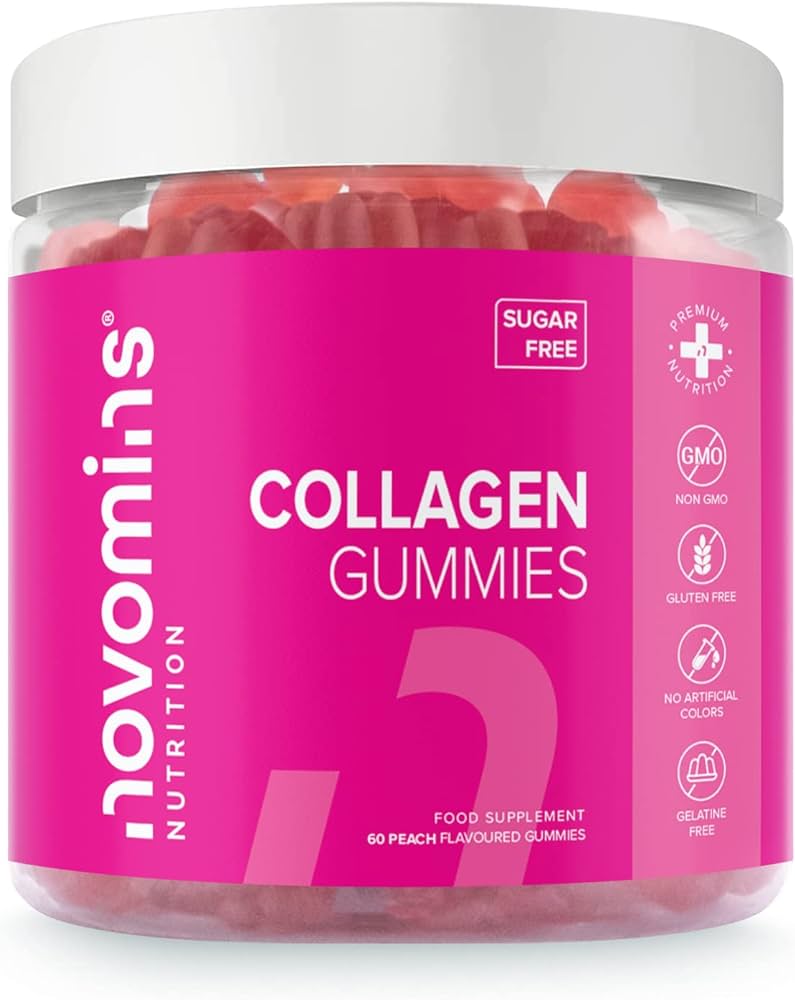 Novomins Collagen Gummies Sugar-Free 60 Gummies
