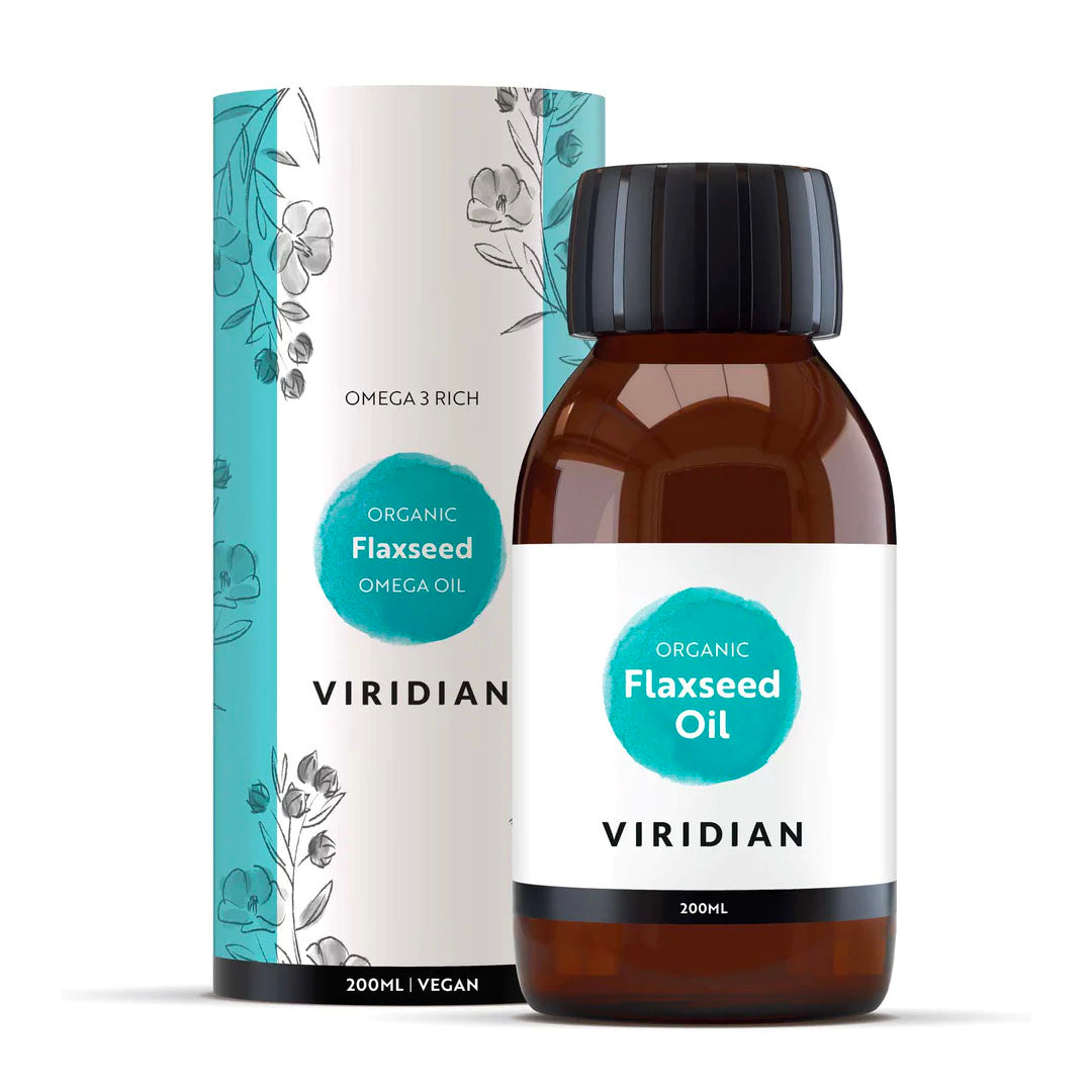 Viridian Golden Flax Seed Oil 200ml
