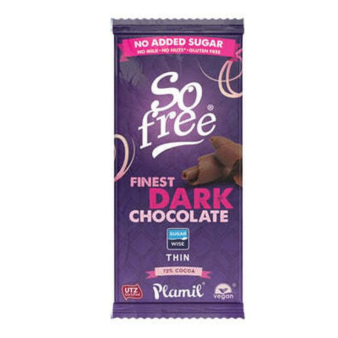 Plamil So Free 72% Dark Chocolate 80g