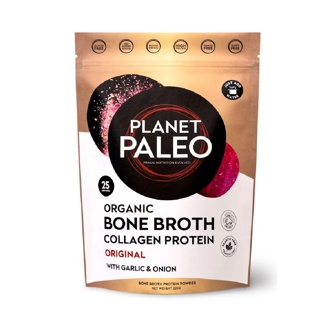 Planet Paleo Organic Bone Broth - Garlic and Onion