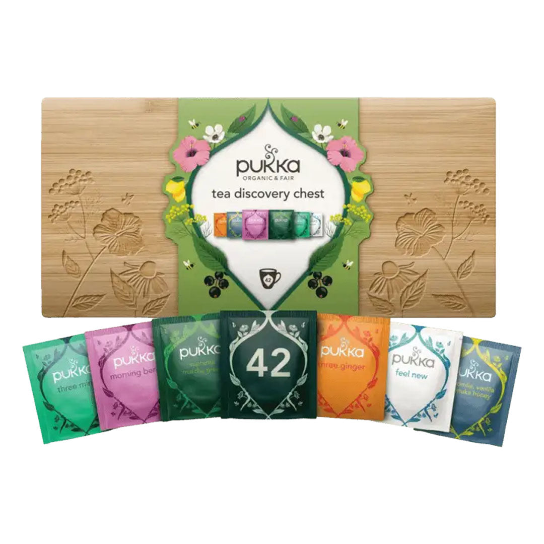 Pukka Tea Discovery Chest 42 Bags