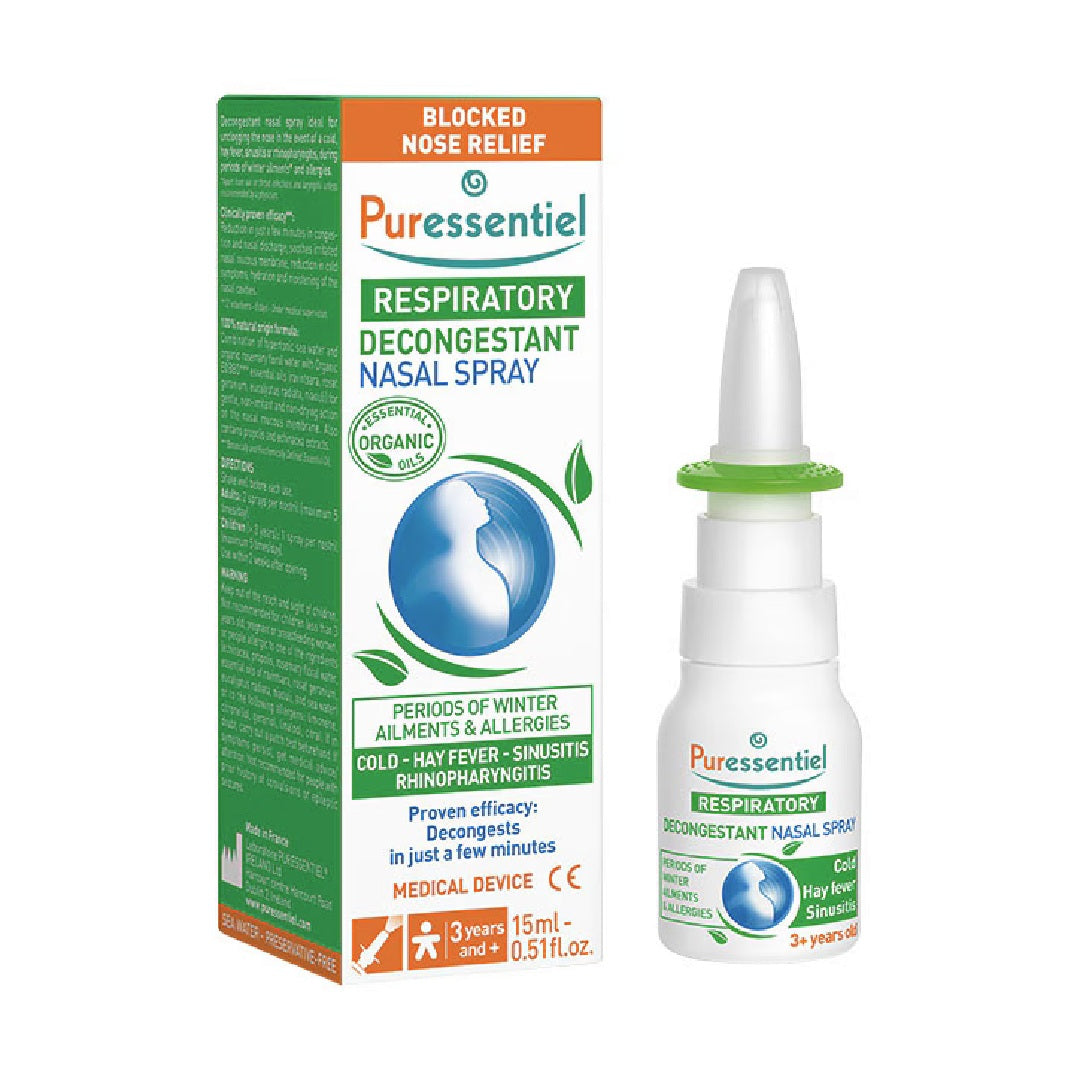 Puressential Decongestant Nasal Spray 15ml