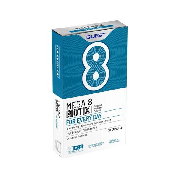 Quest Mega 8 Biotix 30 Capsules