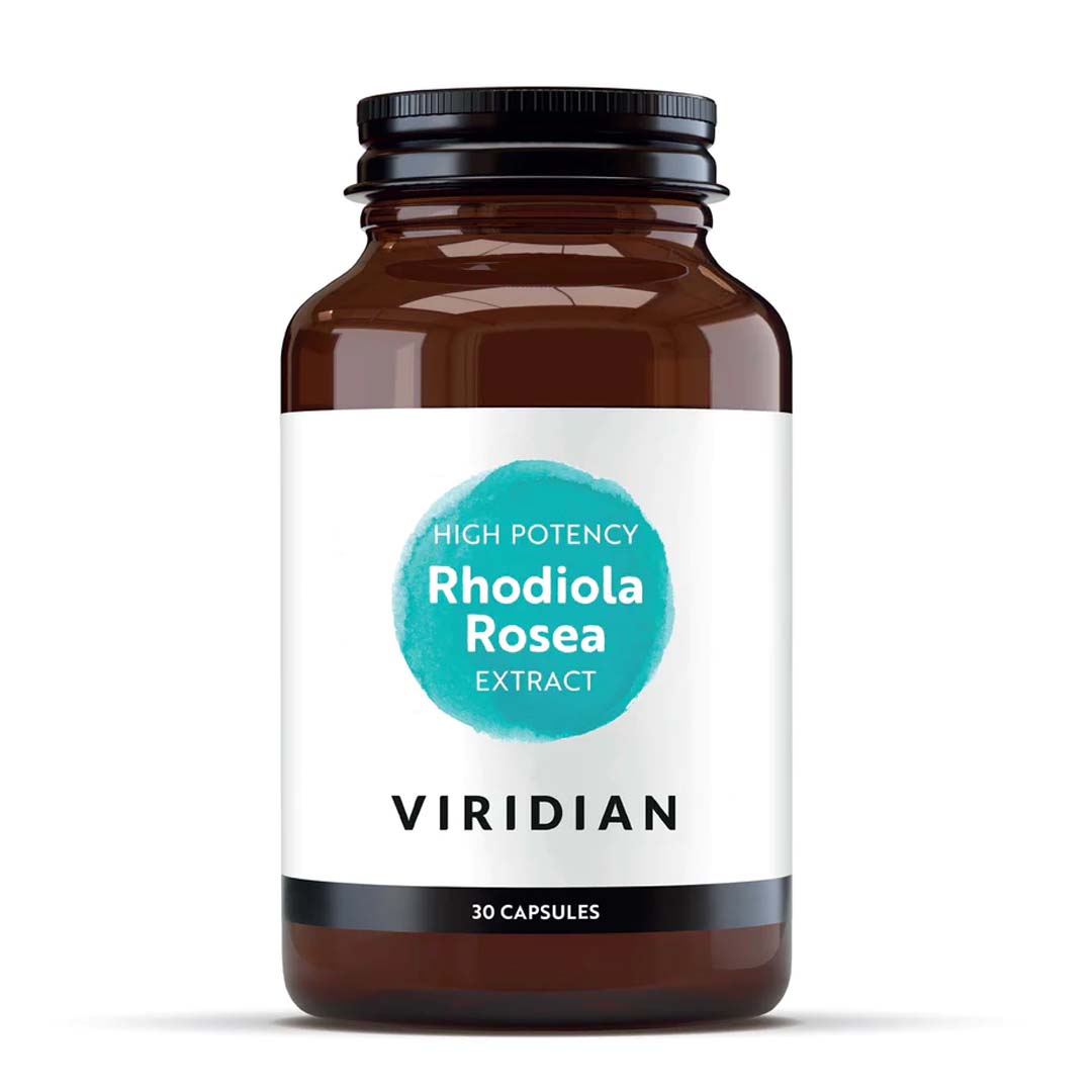 Viridian Maximum Potency Rhodiola 30 Capsules