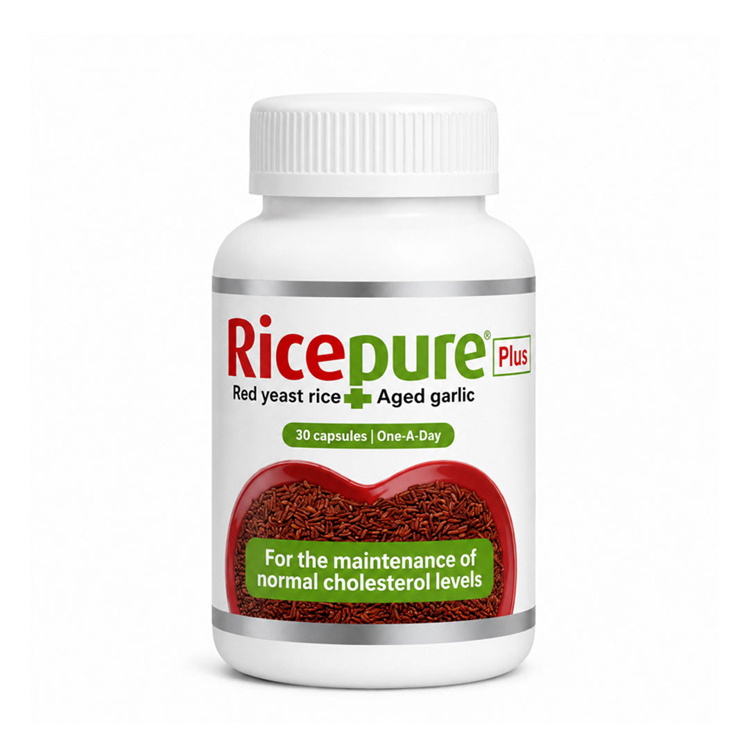 Ricepure Plus With Aged Garlic 30 Capsules | Half Price