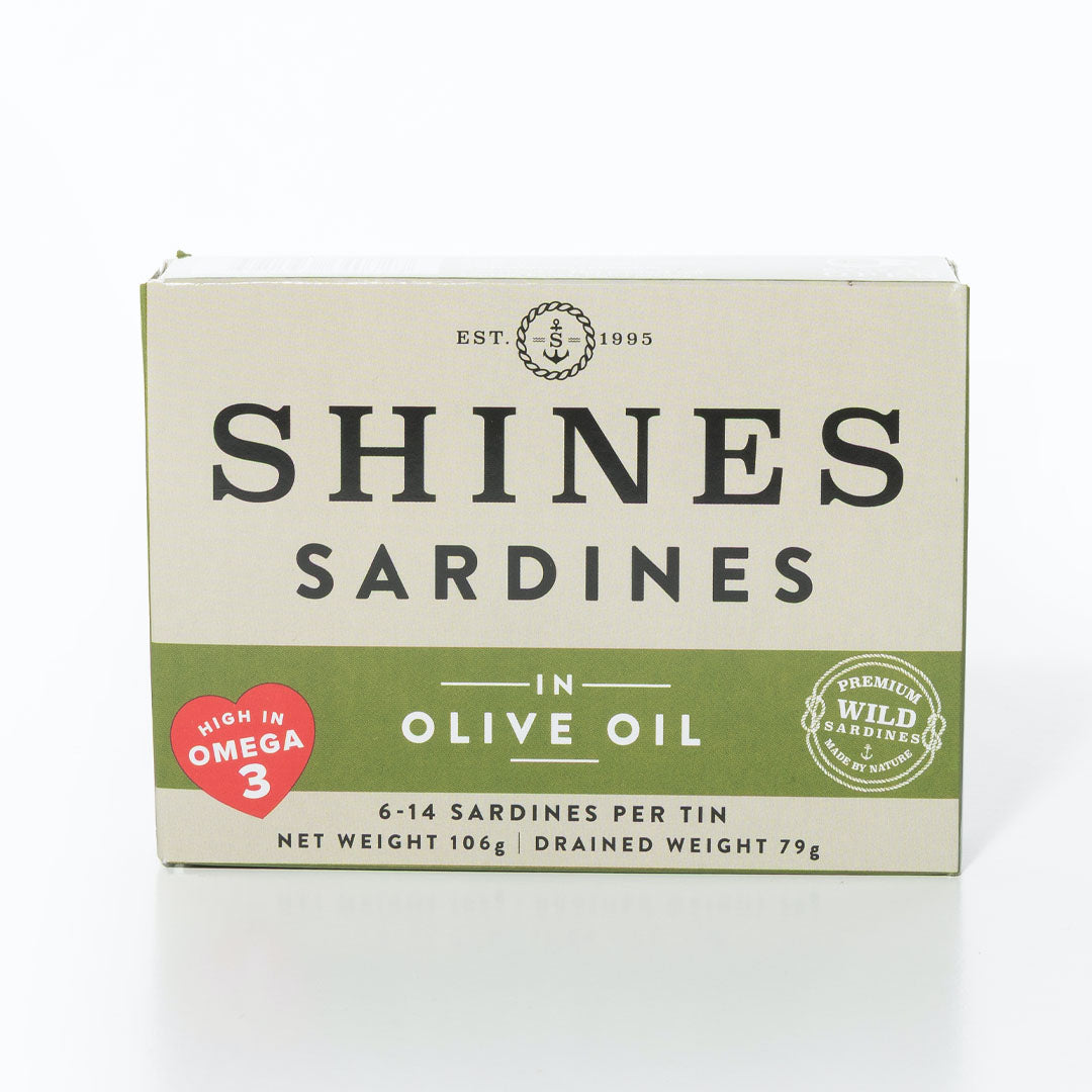 Shines Sardines in Olive Oil 106g