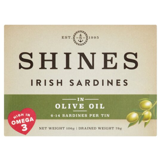 Shines Wild Sardines in Olive Oil 106g