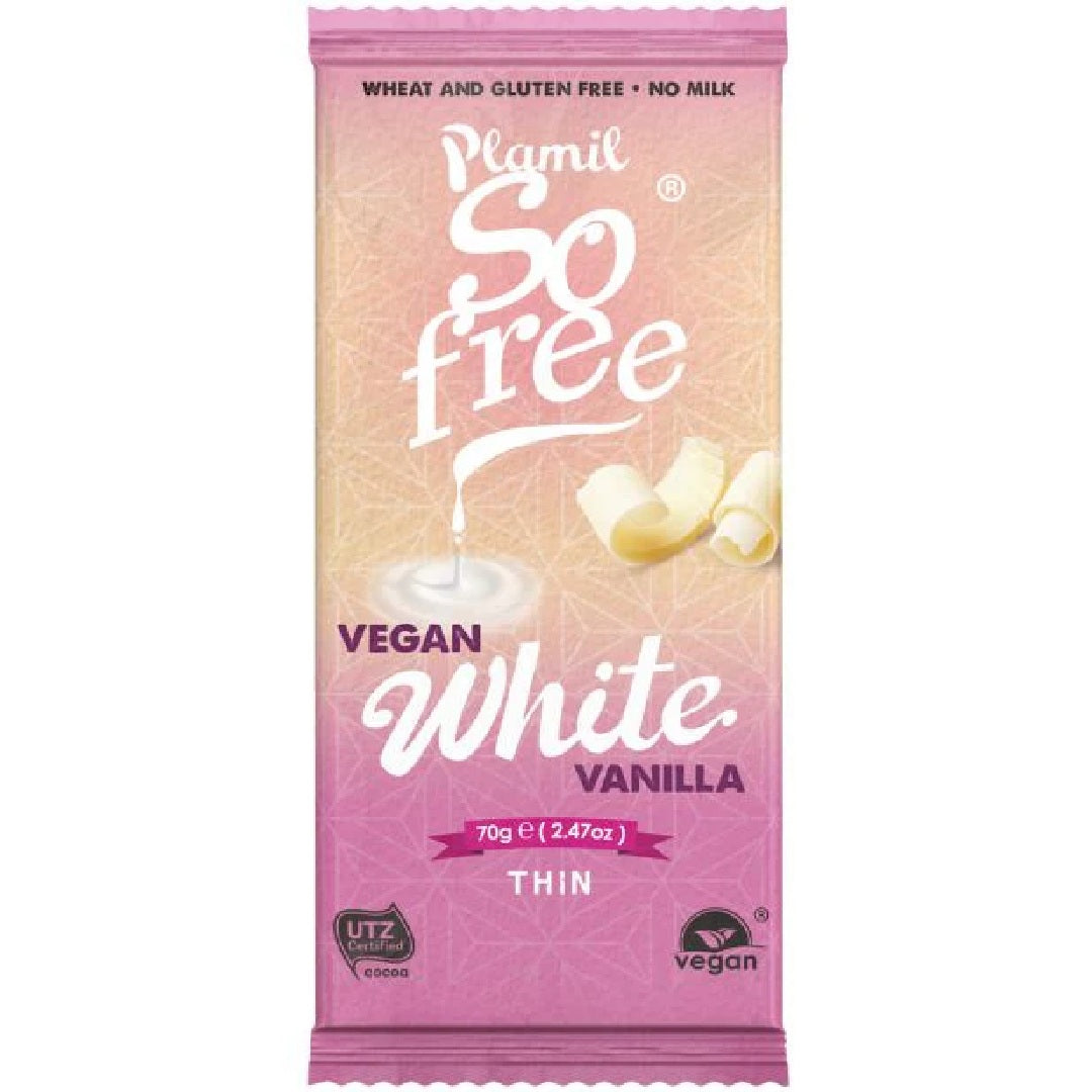 Plamil So Free Vegan White Vanilla Bar