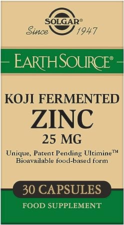 Solgar Food-Fermented Koji Zinc 30 Capsules